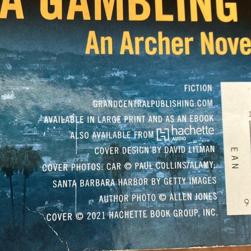 Book: A Gambling Man by David Baldacci - softcover - Picture 15 of 15